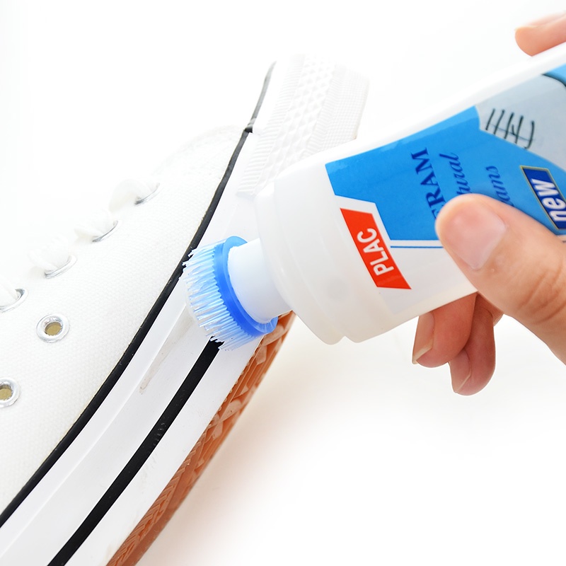 Combo 10 chai nước tẩy rửa toàn bộ loại giày loại đầu chổi Plac