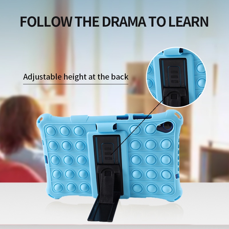 Ốp Máy Tính Bảng Silicone Mềm Cho Lenovo Tab M10 Plus 3rd P11 Plus 11" M10 HD X306 M10 Plus X606 M8 HD 2nd Xiaoxin Pad 2022 10.6 Pop It