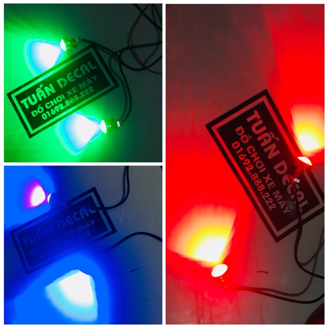 Led xinhan cúc áo siêu bền siêu sáng 2 bóng