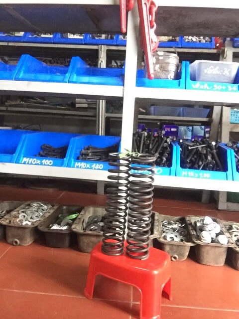Lò xo kéo phi 23 sợi dày3,5 ly dài 20cm⚙️⚙️⚙️