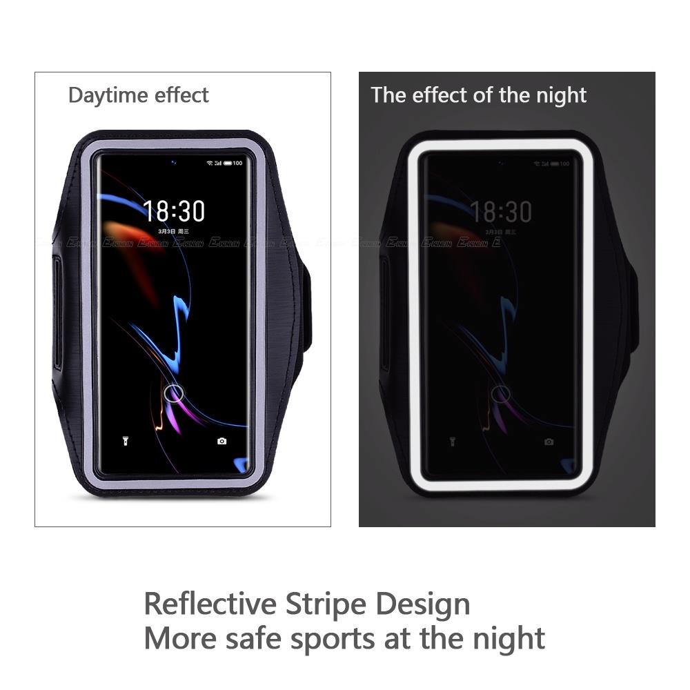 Túi Đựng Điện Thoại Đeo Cánh Tay Cho Meizu 18X 18 18s 17 Pro 16 16th Plus