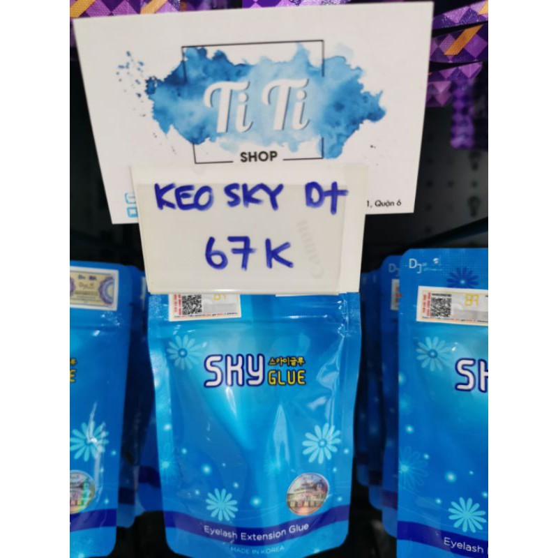 Keo nối mi Sky D+ Hàn quốc