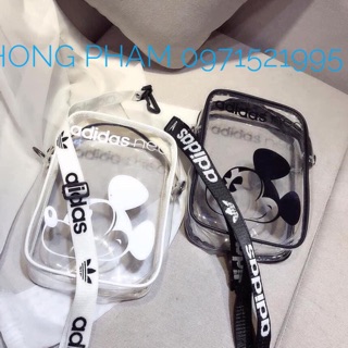 Túi đeo chéo mickey trong suốt phong cách Hàn quốc