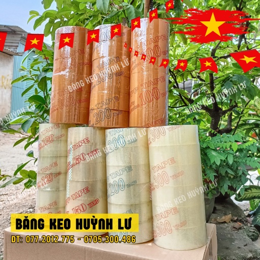 Băng Keo Đóng Hàng Trong/ Đục 100Y 4F8