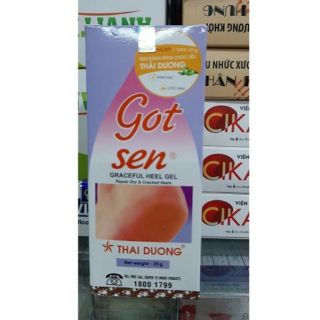 Kem bôi da gót sen