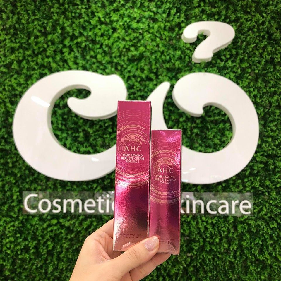 Kem Dưỡng Mắt AHC Time Rewind Real Eye Cream For Face | BigBuy360 - bigbuy360.vn