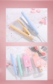 Máy uốn tóc, là ép duỗi tóc mini cute 220V/20W