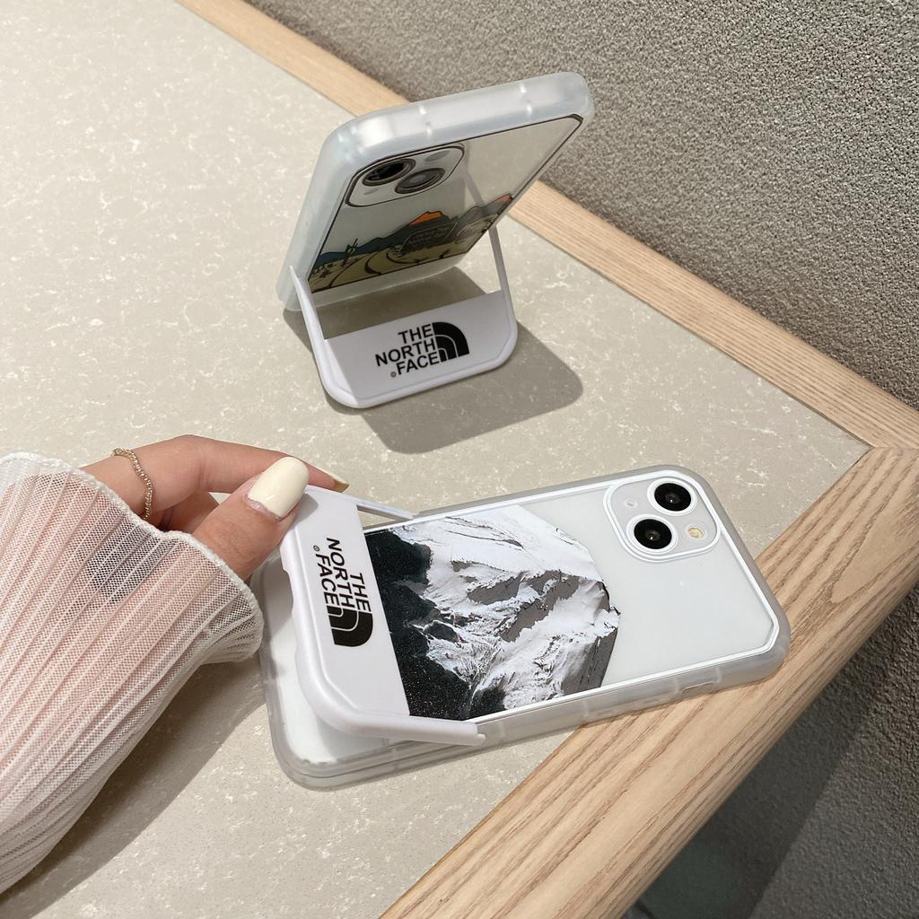Ốp Điện Thoại Có Giá Đỡ Hình Bắc Âu Cho IPhone 13Promax 12 11 7plus X XR