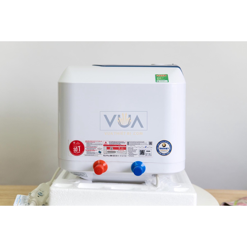 ROSSI DELLO 15 lít vuông - Bình nóng lạnh gián tiếp RDO-15SQ