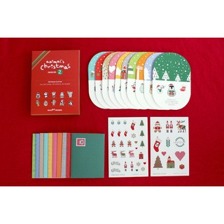 Set 10 thiệp giáng sinh 2 3D