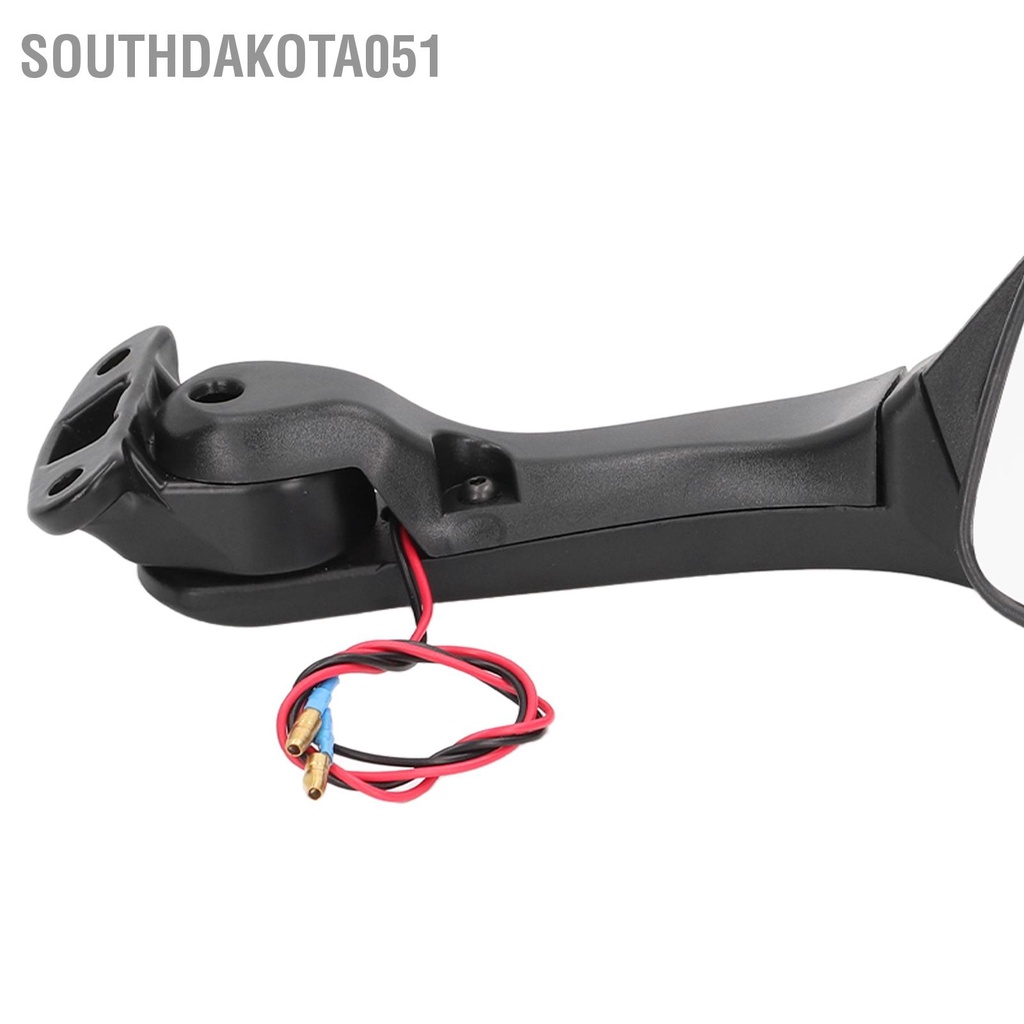Southdakota051 Gương chiếu hậu xe máy có đèn xi nhan LED thay thế cho NINJA ZX10R 2011‑2015
