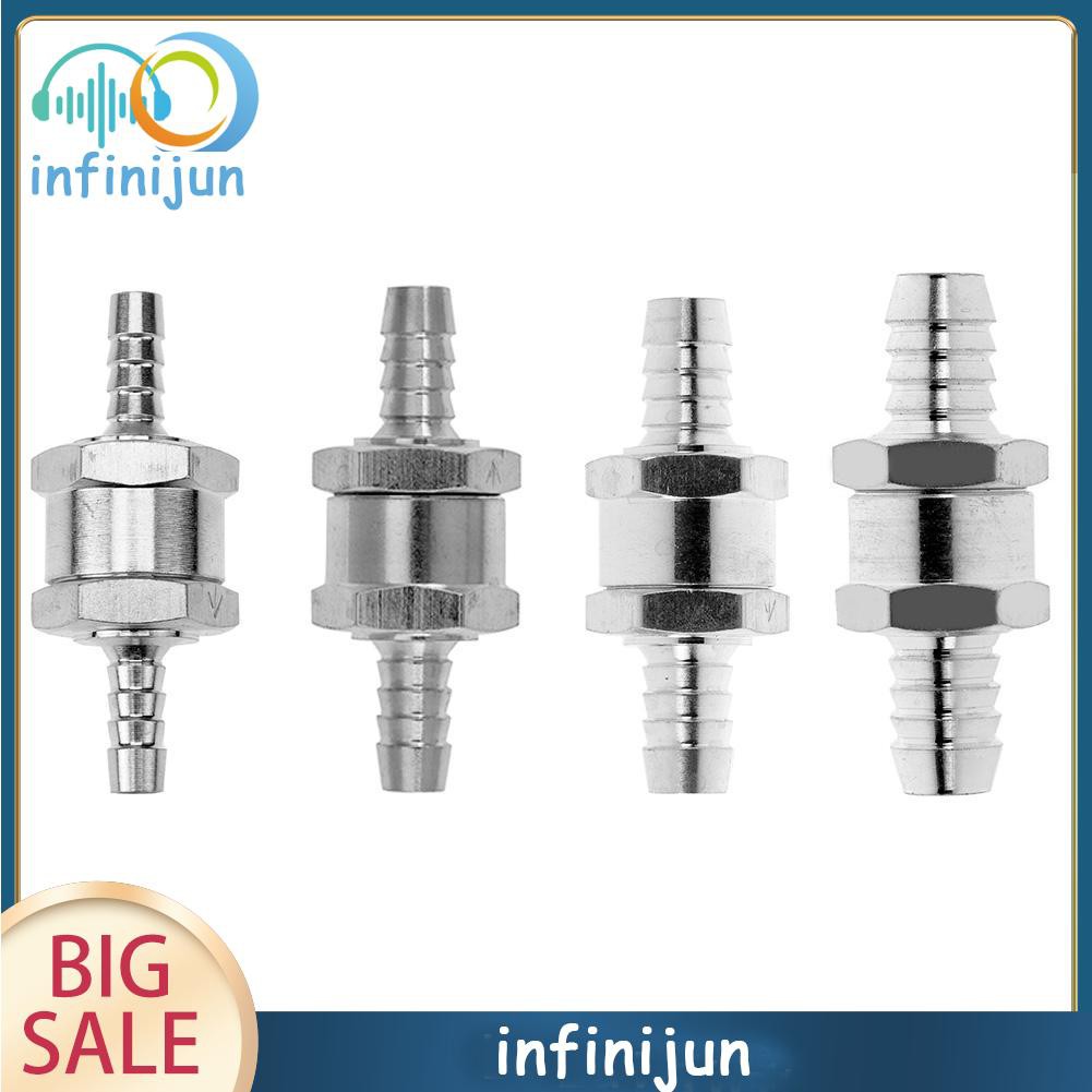 Van kiểm tra nhiên liệu một chiều không quay lại bằng hợp kim nhôm 6/ 8/ 10/ 12mm