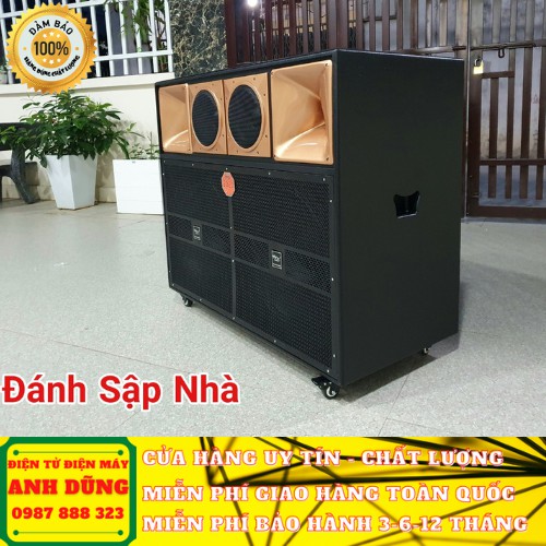 LOA KÉO KARAOKE DI ĐỘNG - HÙNG LOA K99 BASS 50X2 + 2 LOA TRUNG, HÀNG KHỦNG, HÀNG VIỆT NAM CHẤT LƯỢNG CAO.