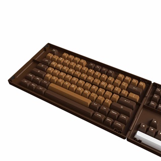 Bộ keycap AKKO Chocolate (PBT DoubleShot/ ASA profile/ 178 nút)