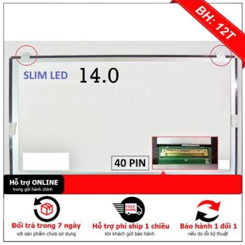 [BH12TH] Màn hình laptop Asus K450JF 14.0" 1366x768 HD LED 40pin