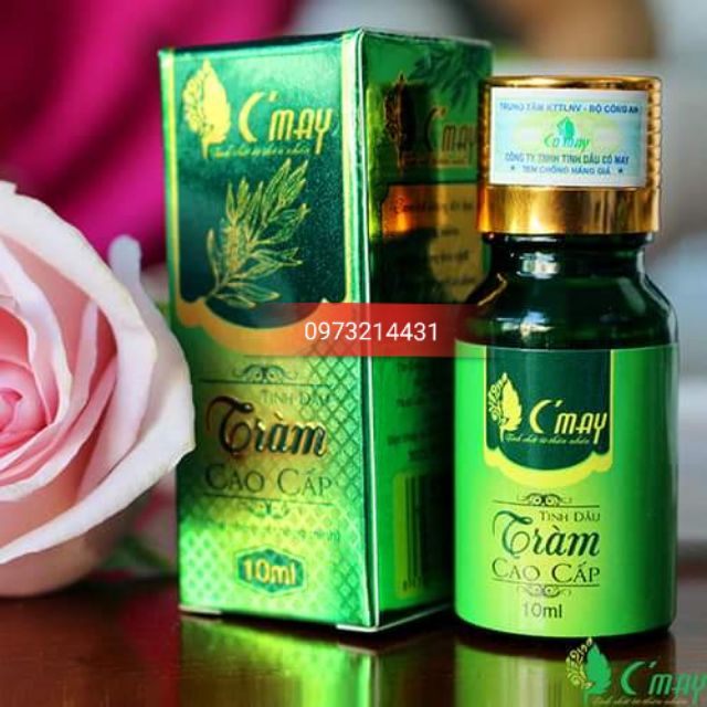 Sỉ 10 lọ tinh dầu tràm nguyên chất Cỏ May (dạng nhỏ giọt)