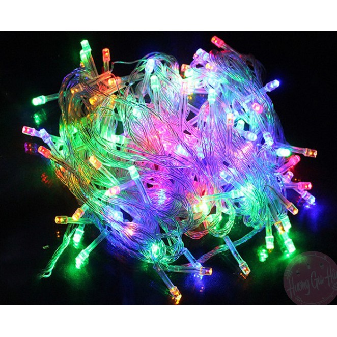 Đèn led 3m, 5m, 7m , đèn led mưa 3mx3m trang trí sinh nhật, Noel, năm mới