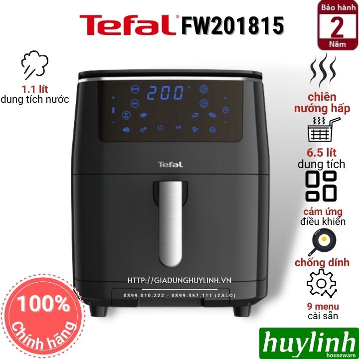 [Mã ELHAMS5 giảm 6% đơn 300K] Nồi chiên không dầu điện tử Tefal FW201815 - 6.5 lít - Có hấp