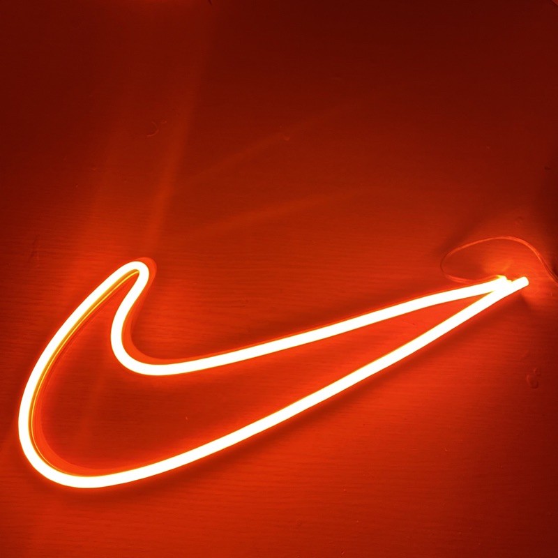 Đèn Led Neon Hình Logo Ni.ke 12x30cm | BigBuy360 - bigbuy360.vn