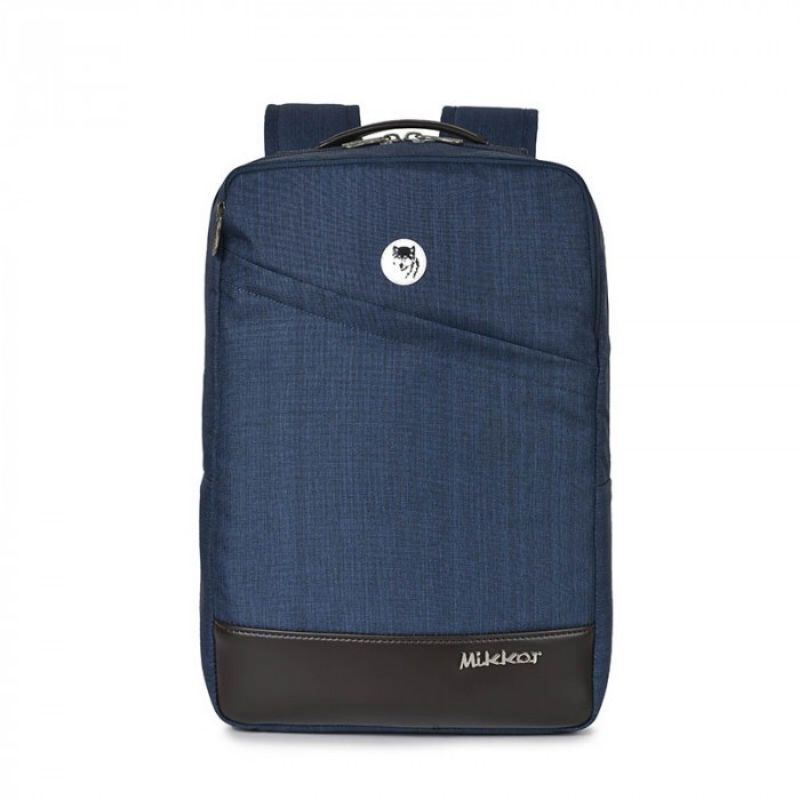 Balo laptop 14inch mikkor The Norris- xanh navy Bảo Hành 5Năm
