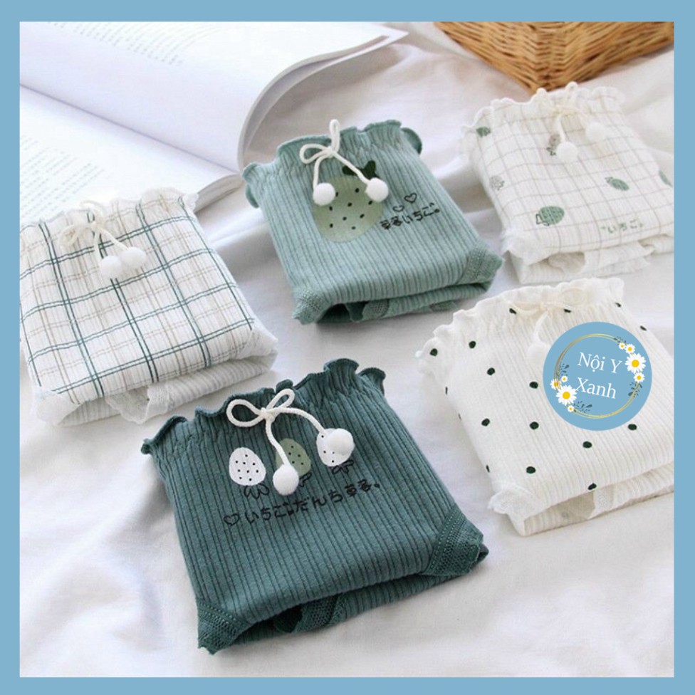 Quần lót Cute diệt khuẩn-Dễ Thương-Mềm Mịn-Quần Chip Nữ Siêu Kute Đẹp Rẻ -  Quần Lót 5 Kiểu Nơ Cute Cực Đẹp