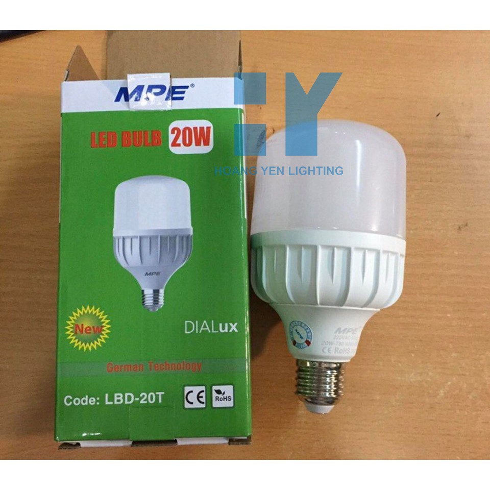 Bóng đèn Led búp trụ MPE- bóng Led trụ 40w 30w 20w mpe cao cấp.