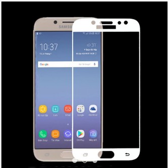 Kính cường lực Samsung Galaxy J7 Pro Full màn hình cứng 3D màu