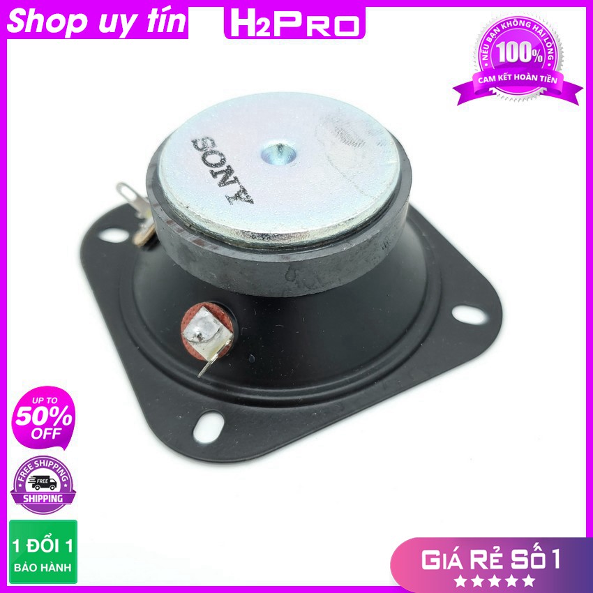 [RẺ VÔ ĐỊCH] Cặp loa treble rời Sony dùng để lắp loa 7x7cm, từ 50, coil 1.4, 50W hàng xịn, tặng cặp tụ 30k ( 2 loa như h