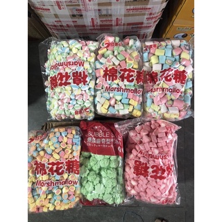 Kẹo xốp dẻo marshmallow 1 Kg/1 túi