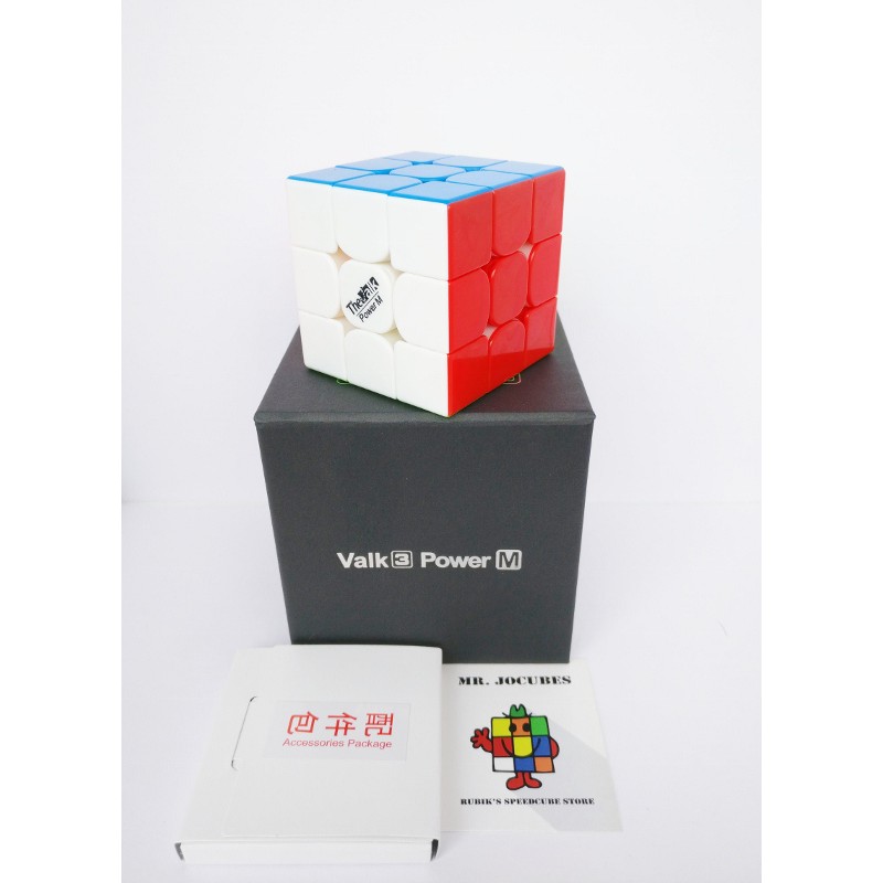 Khối Rubik 3x3 Qiyi Valk 3 Power M Không Có Nam Châm