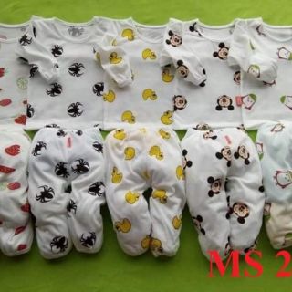 COMBO 5 BỘ COTTON CHO BÉ