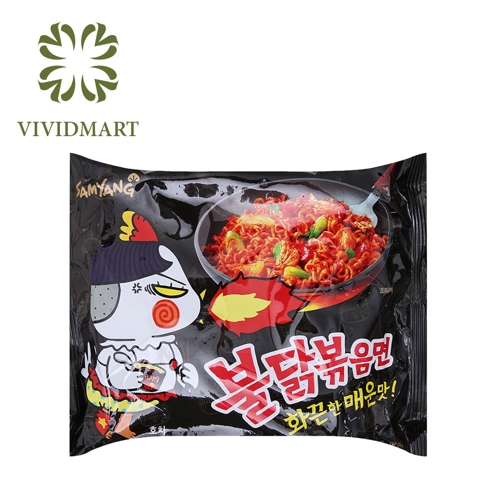 Góilẻ MÌ KHÔ GÀ CAY SAMYANG HQ 8VỊ: TRUYỀN THỐNG, CÀ RI CURRY, CỰC CAY, NƯỚC, KIM CHI, PHOMAI, SỐT KEM Ý CREAM CARBONARA | BigBuy360 - bigbuy360.vn