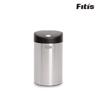 Chính hãng✨] thùng rác fitis premium - tròn nhấn thấp 12l- rts1-901, rts1 -903, rts1-904, rts1-906