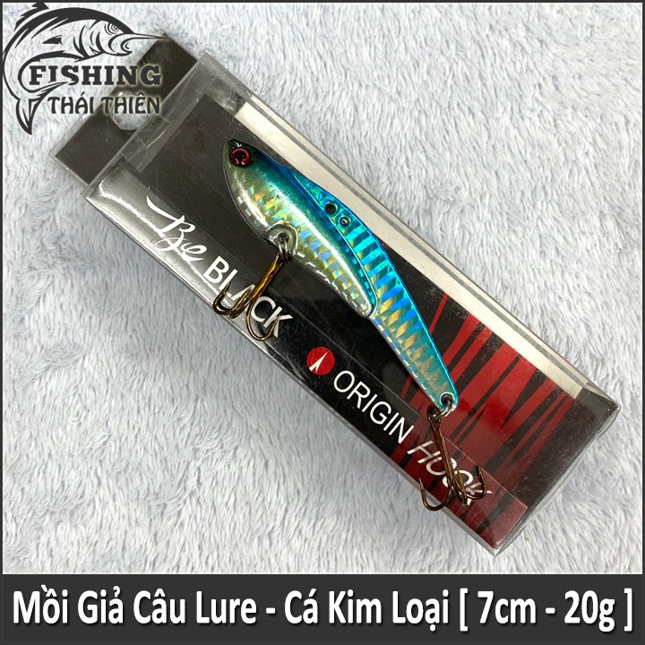 Mồi Giả Cá Kim Loại 7cm, 20g Câu Lure Cá Lóc, Chẽm, Chày, Các Loại Cá Săn Mồi