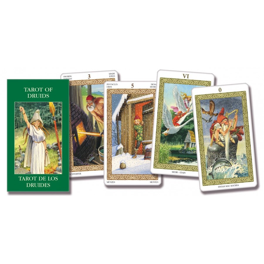Bộ Bài Tarot of Druids (Mystic House Tarot Shop) - Bài Gốc Authentic Chính Hãng 100%