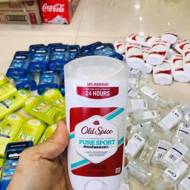 Lăn Old Spice Pure Sport Anti-Perspirant - Mỹ - 85g