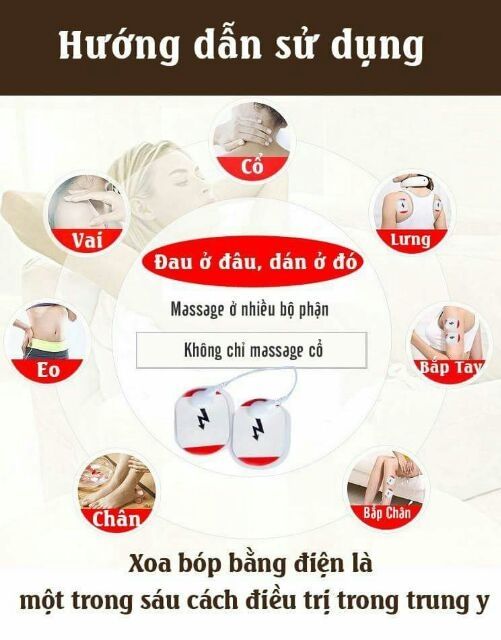 (Đại Hạ Giá) máy massage trị liệu 3D