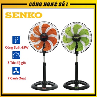 Quạt điện đứng senko lts1636 chính hãng - quạt lỡ senko lts1636, công suất 65w, 3 mức tốc độ gió - bảo hành 12 tháng