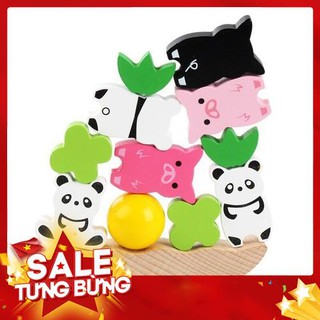 Đồ Chơi Gỗ - Heo Con Thăng Bằng - Đồ Chơi Thăng Bằng
