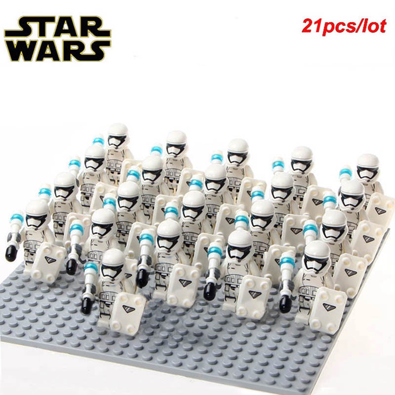Set 20 Mô Hình LEGO Star Wars SW492, SW445 clone, SW585