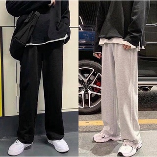 Quần thun ống rộng nam nữ