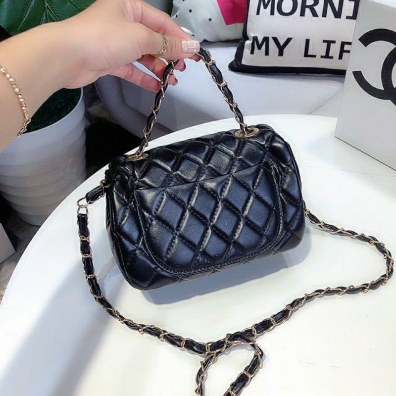 Túi đeo chéo classic size 18 thời trang
