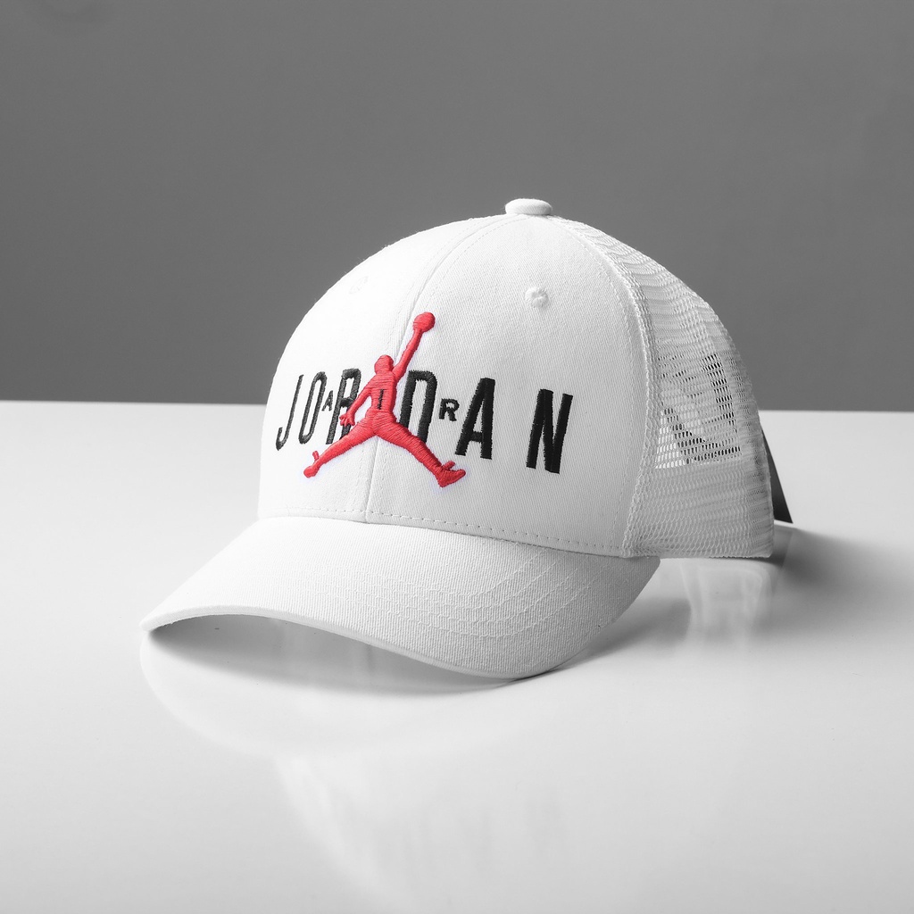 Mũ lưỡi trai AIR JORDAN CAPS cao cấp 2 màu logo thêu nổi bật unisex trẻ trung Full tem tag + bao bì B15
