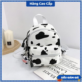 Balo Bò Sữa Chất Da Phong Cách Dễ Thương Harajuku Cho Nữ (hàng Quảng Châu)