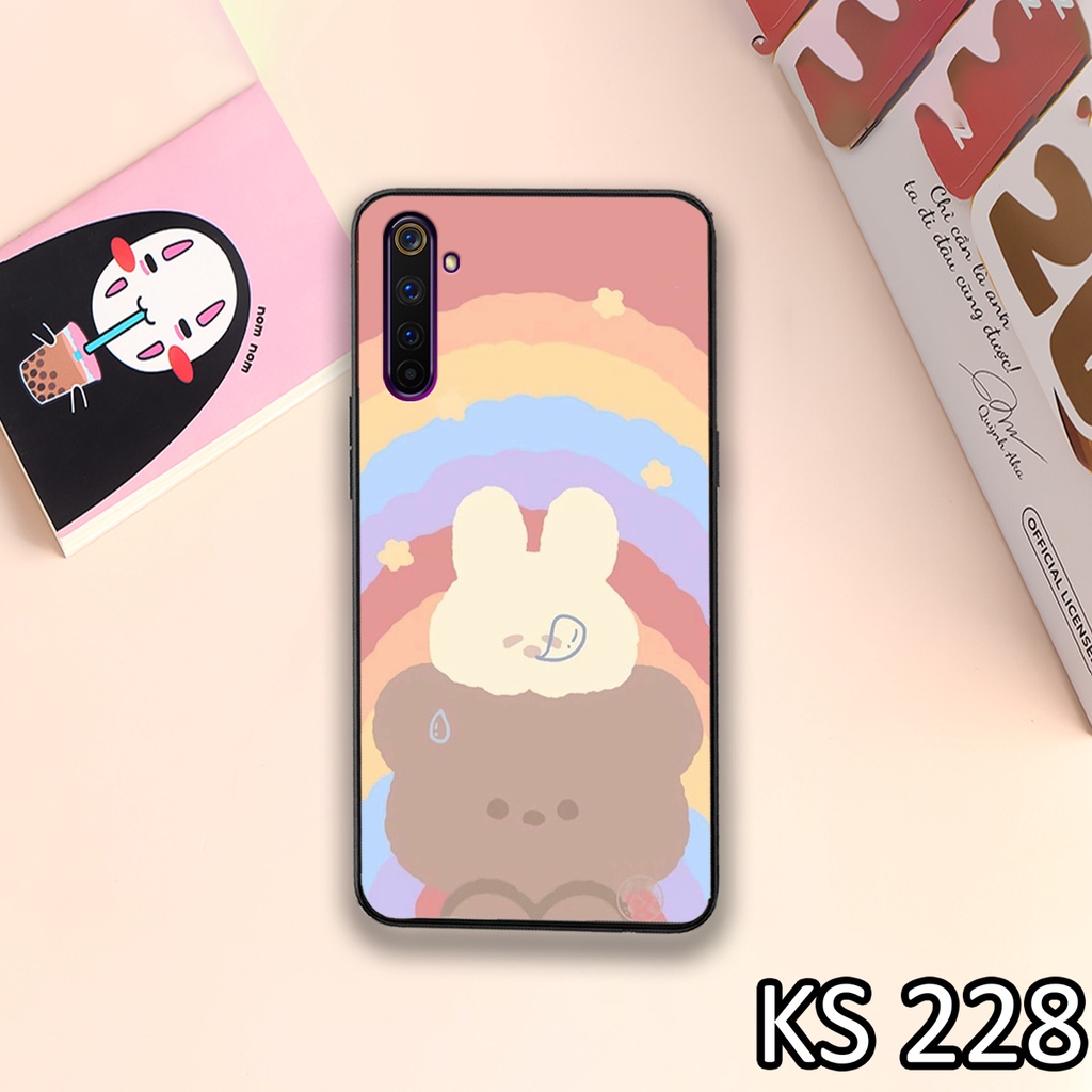 [FreeShip ExTra] Ốp lưng Realme 5/Realme 5i/Realme 5 Pro/Realme 6/Realme 6 Pro in hình gấu dễ thương
