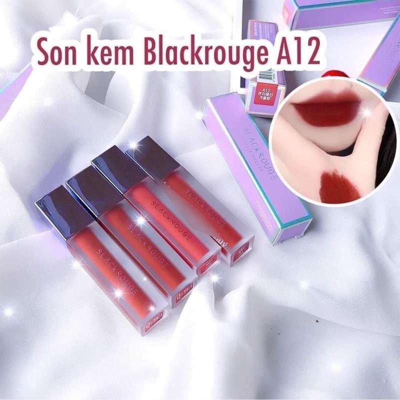 SON KEM LÌ BLACK ROUGE A12