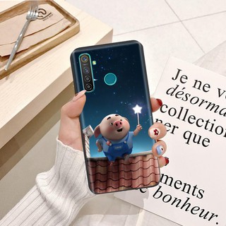 Ốp lưng Oppo A12 Silicon dẻo hình Heo Con Dễ Thương