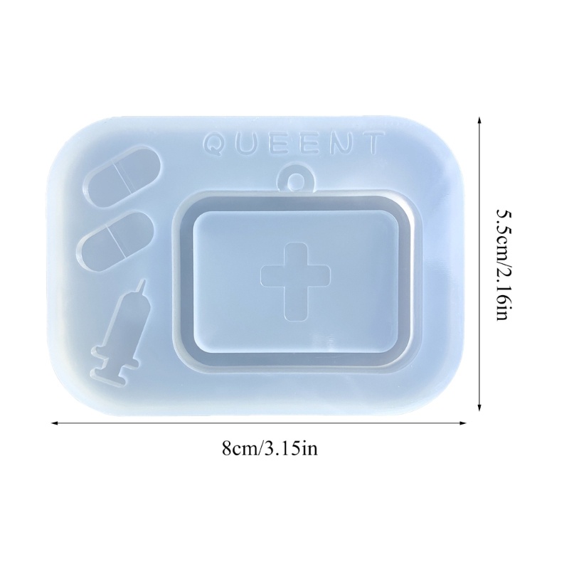 Khuôn Silicon Đổ Epoxy Dùng Làm Mặt Dây Chuyền Charms