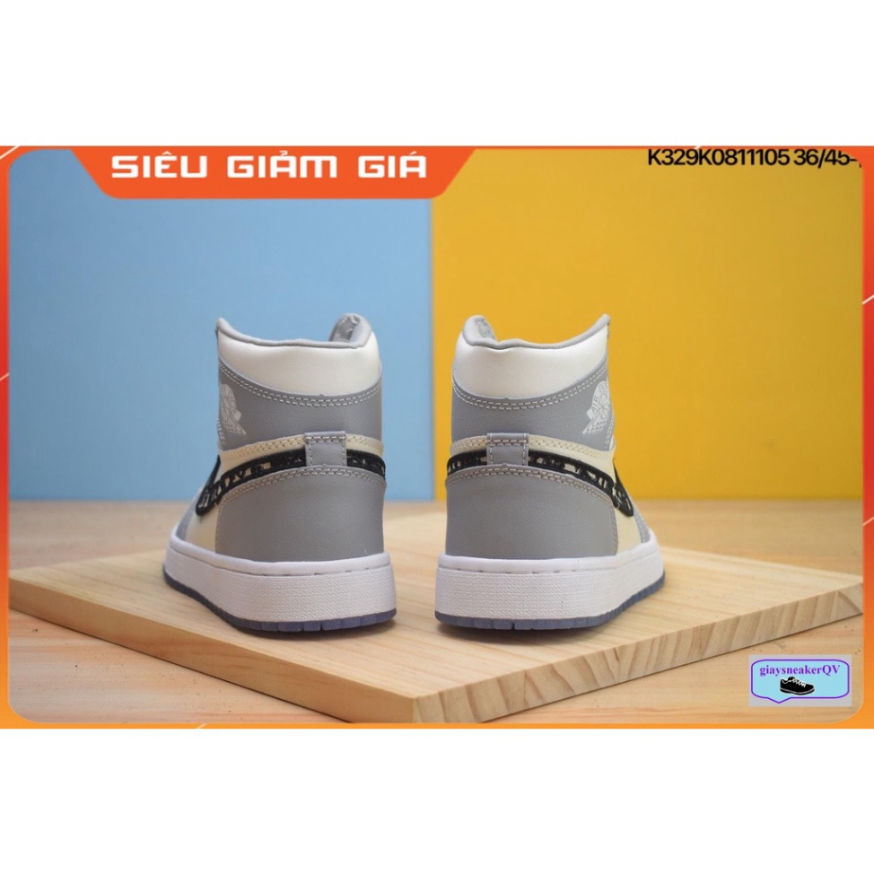 (FULL BOX + QUÀ TẶNG) Giày thể thao Air Jordan 1 Retro High Dior  cổ cao siêu đẹp, năng động dành cho nam và nữ | BigBuy360 - bigbuy360.vn