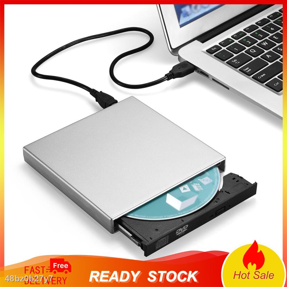 Cao Cấp Đầu đọc đĩa CD-RW DVD thiết kế dùng rời kết nối cổng USB dành cho máy tính/laptop